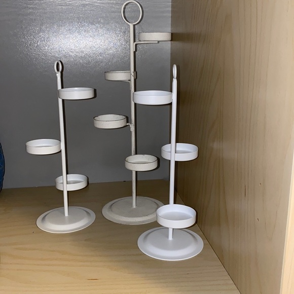 PartyLite white tealight trees